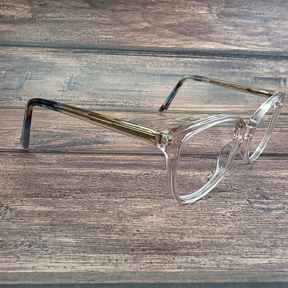 Christian Siriano CRYND Cat Eye Eyeglass Frames Champagne Gold 53-17-140